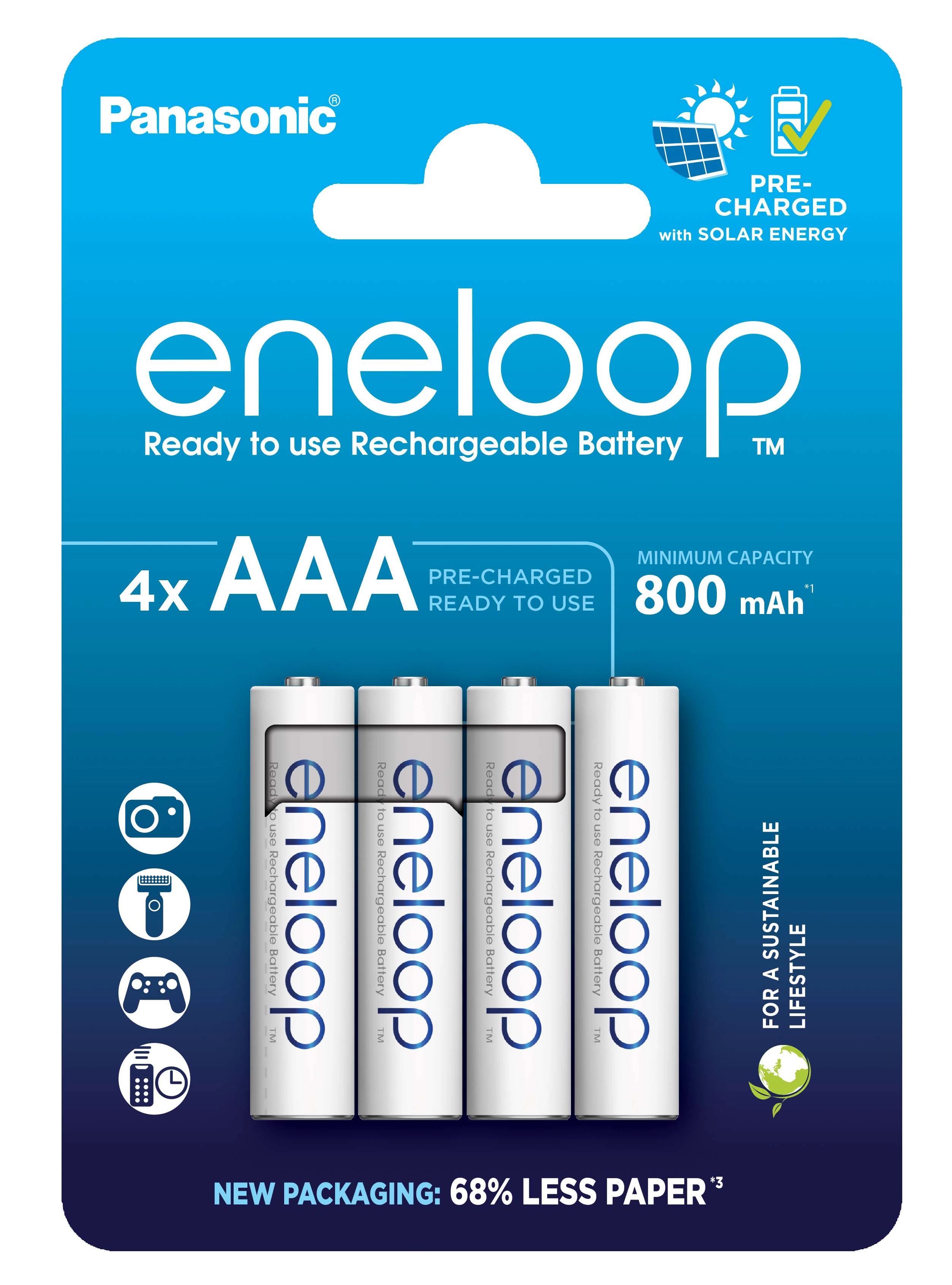 Akumulator Panasonic Eneloop AAA 800mAh 4szt.