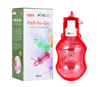 Butelka podróżna PetiGIO na wodę dla Psa PETI-TO-GO 280ml