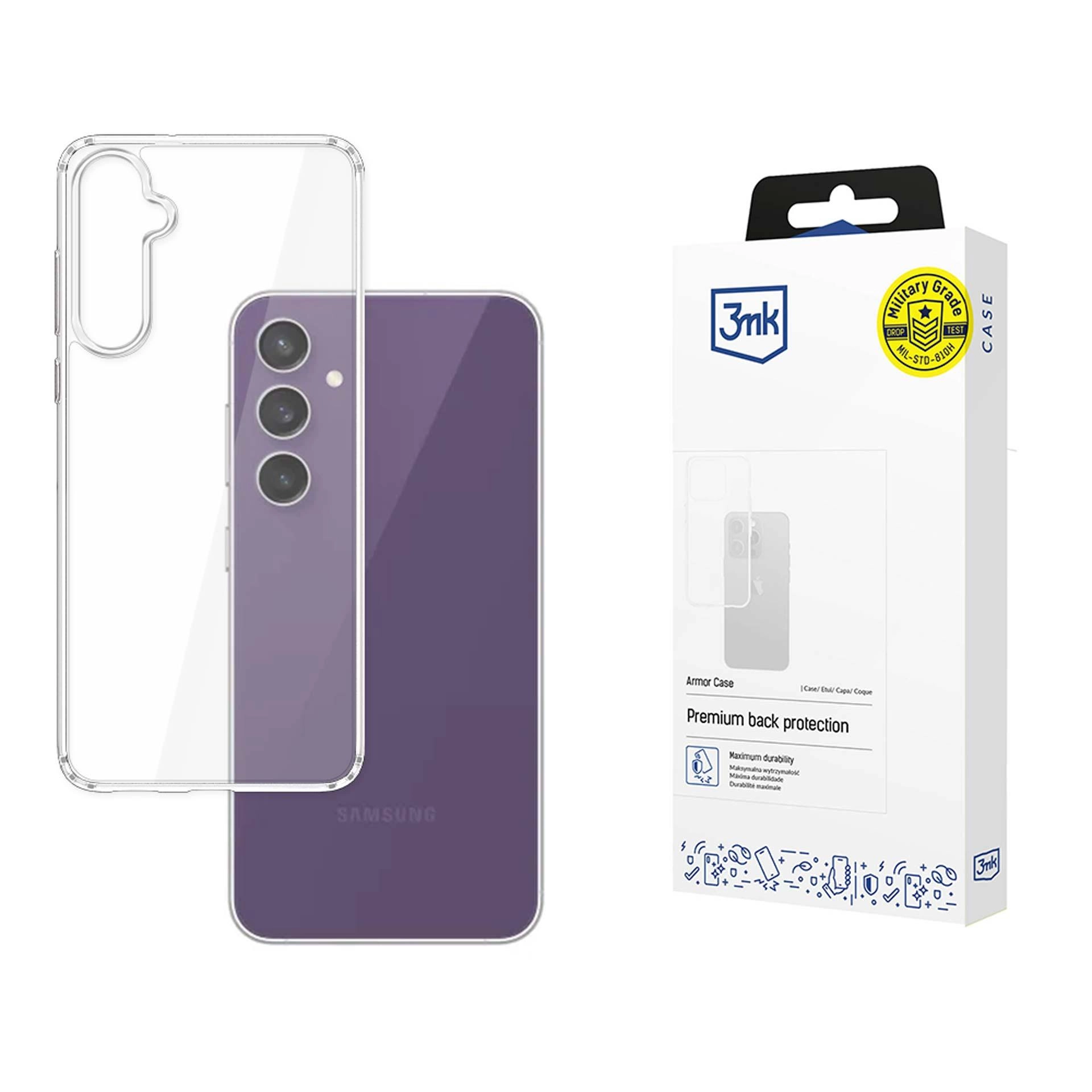 Etui 3mk Armor Case do Galaxy S24 FE Przezroczysty