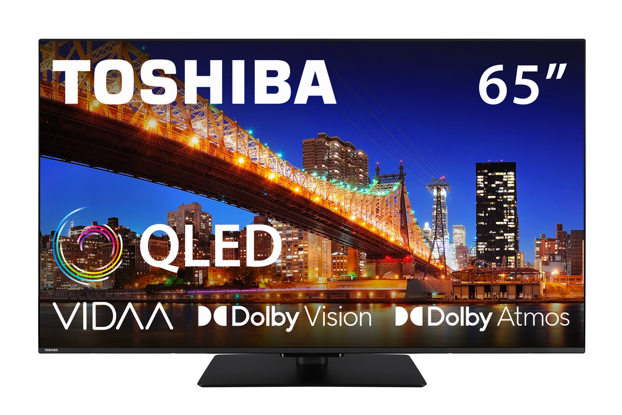 Telewizor Toshiba 65QV3F63DG 65" QLED 4K Smart TV VIDAA Dolby Vision Dolby Atmos HDMI 2.1 DVB-T2