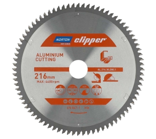 Norton Clipper do aluminium 216mm