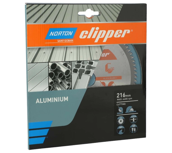 Norton Clipper do aluminium 216mm