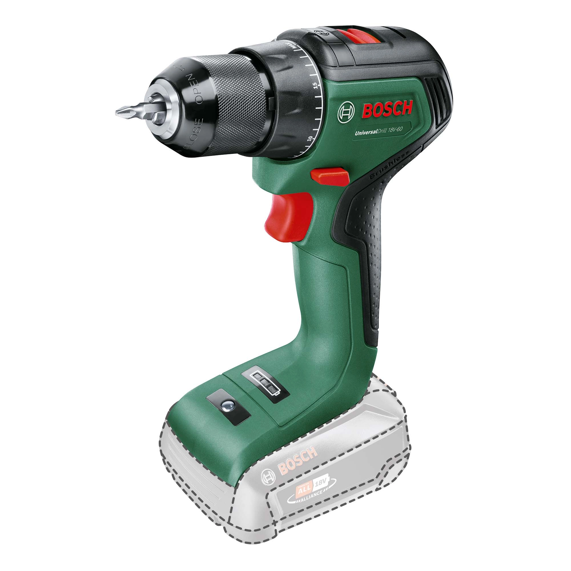 Wiertarko-wkrętarka Bosch UniversalDrill 18V-60 06039D7000