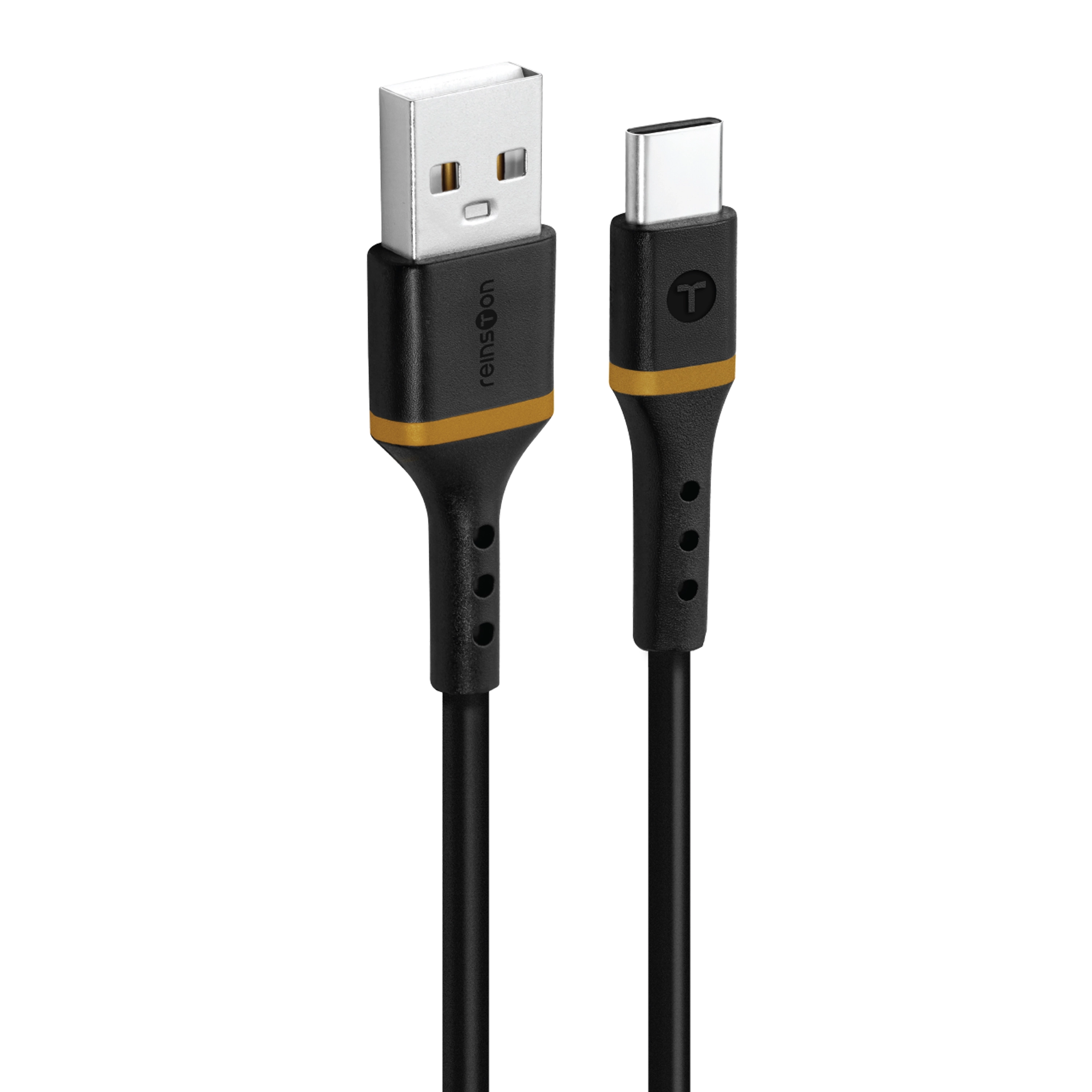 Kabel Reinston EK20AC USB-A do USB-C 2 m Czarny
