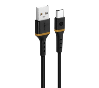 Kabel Reinston EK20AC USB-A do USB-C 2 m Czarny