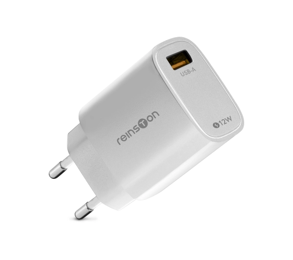 Reinston ELSI12AB USB-A 12W Biały
