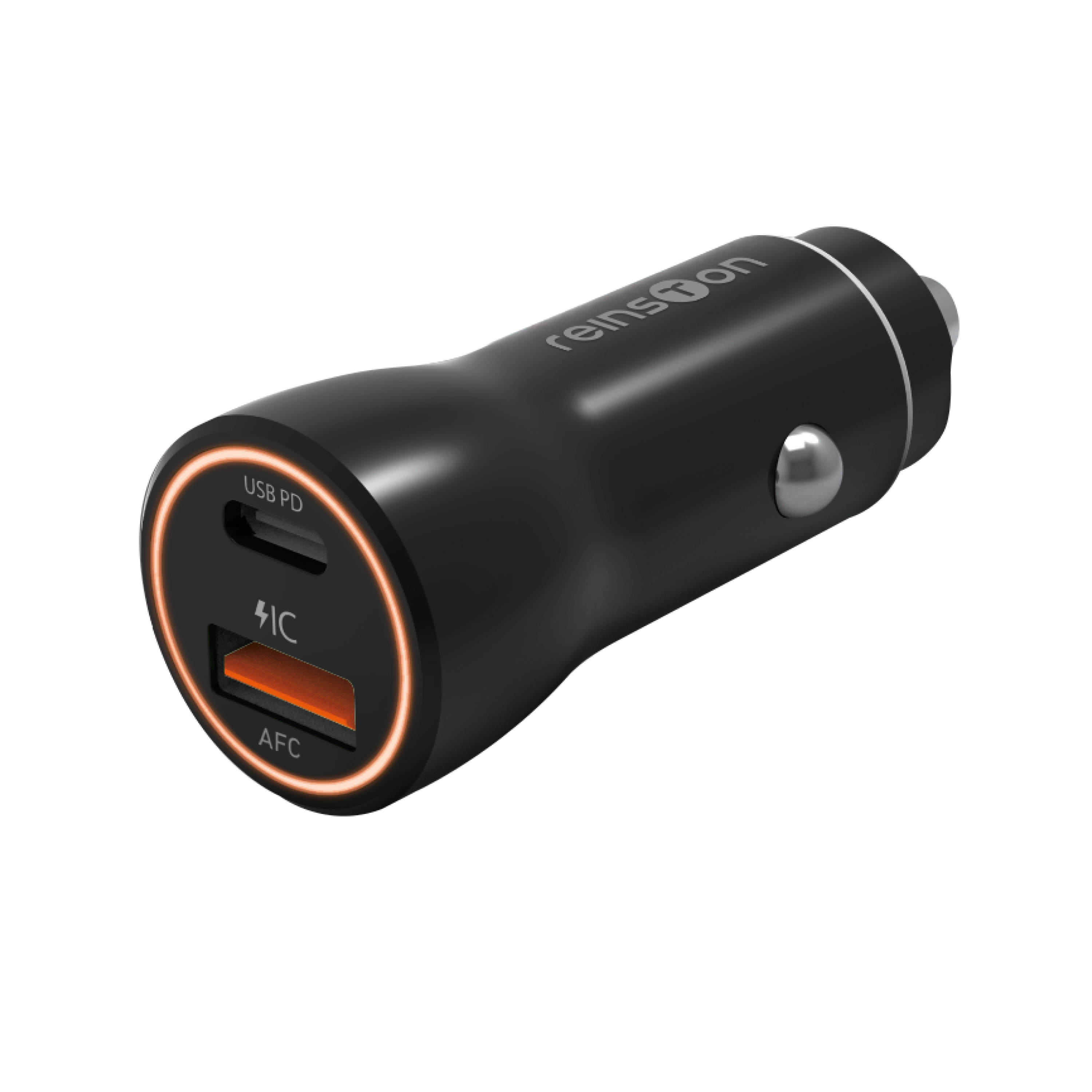 Ładowarka samochodowa Reinston ELSA20AC USB-C i USB-A PD 20W