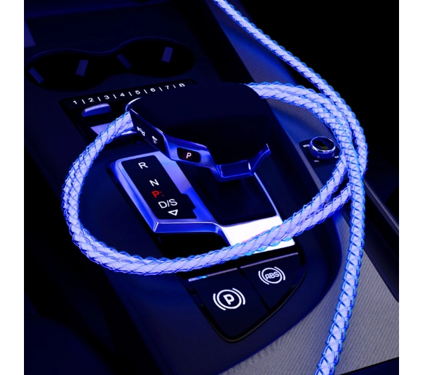 QUALO USB-C do USB-C 1m 3A Kolorowy