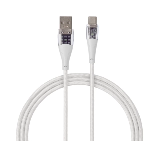 QUALO USB do USB-C 1,5m 3A Biały