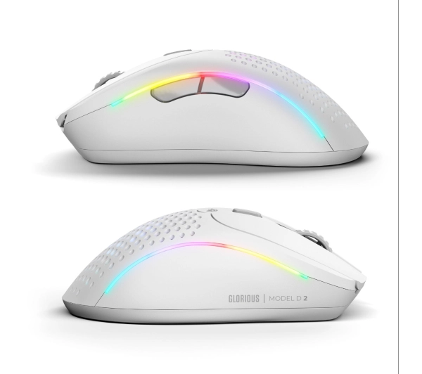 Glorious Model D2 Wireless Biały