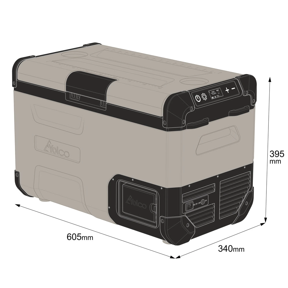 Lodówka Yolco FCX25 25l