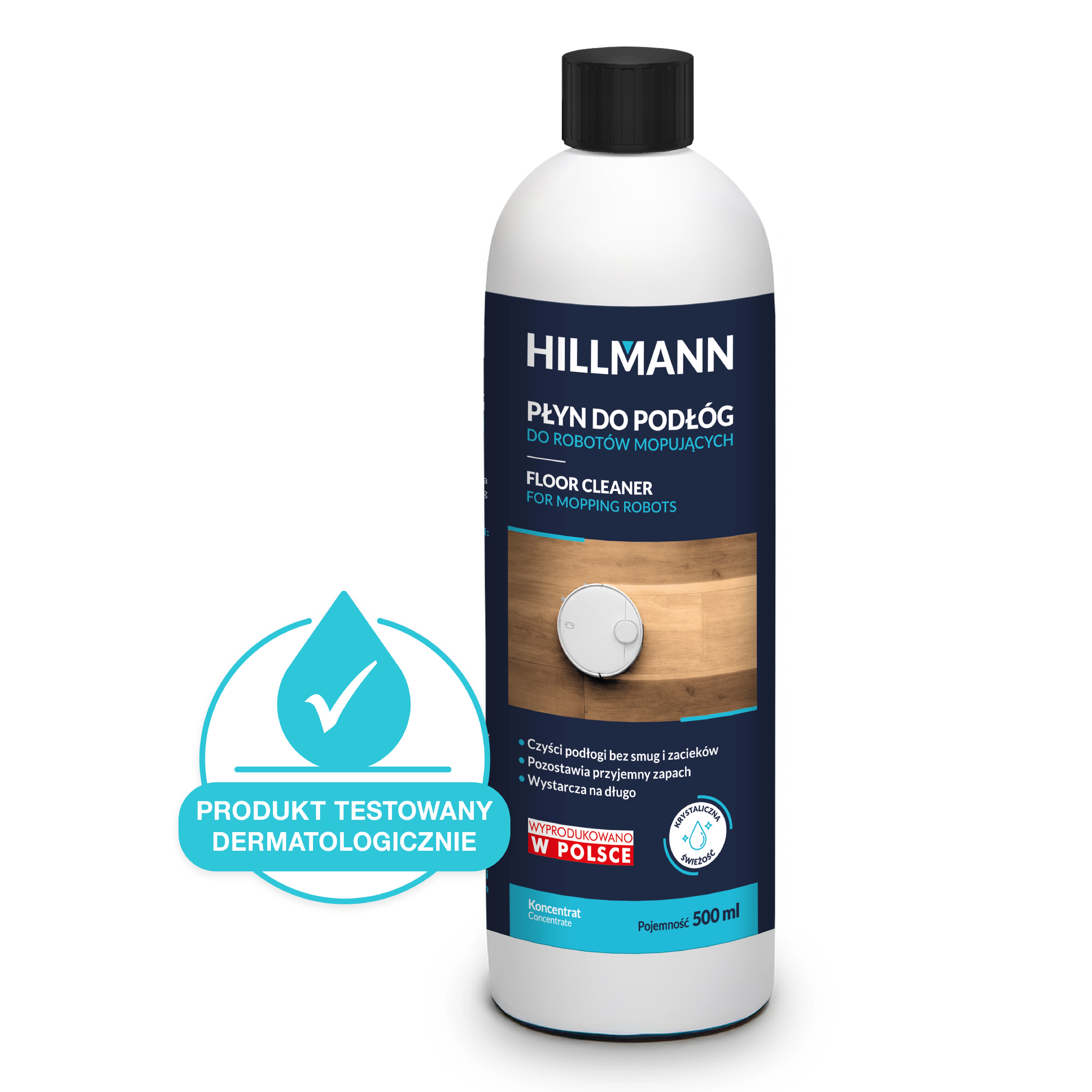 Płyn do mycia podłóg HILLMANN do robotów mopujących AGDCHRM01 0,5l