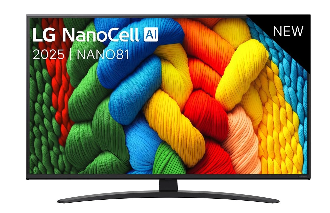 Telewizor LG 43NANO81A6A NanoCell AI 43" LED 4K webOS DVB-T2