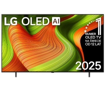 Telewizor LG OLED65B56LA 65" OLED AI 4K 120Hz webOS Dolby Vision Dolby Atmos HDMI 2.1 DVB-T2