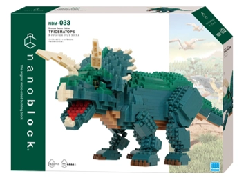 Klocki Kawada Nanoblock Deluxe - Triceratops