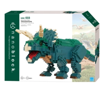 Klocki Kawada Nanoblock Deluxe - Triceratops