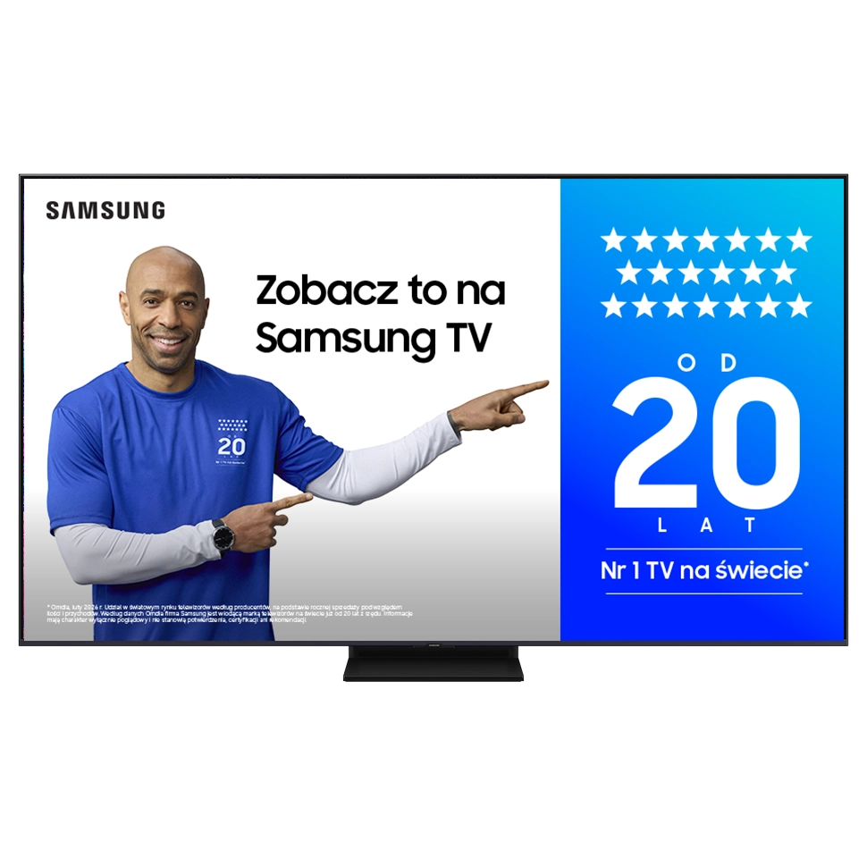 Telewizor Samsung QE55QN80FAU 55" Neo QLED 4K 144Hz Vision AI Tizen Dolby Atmos HDMI 2.1 DVB-T2