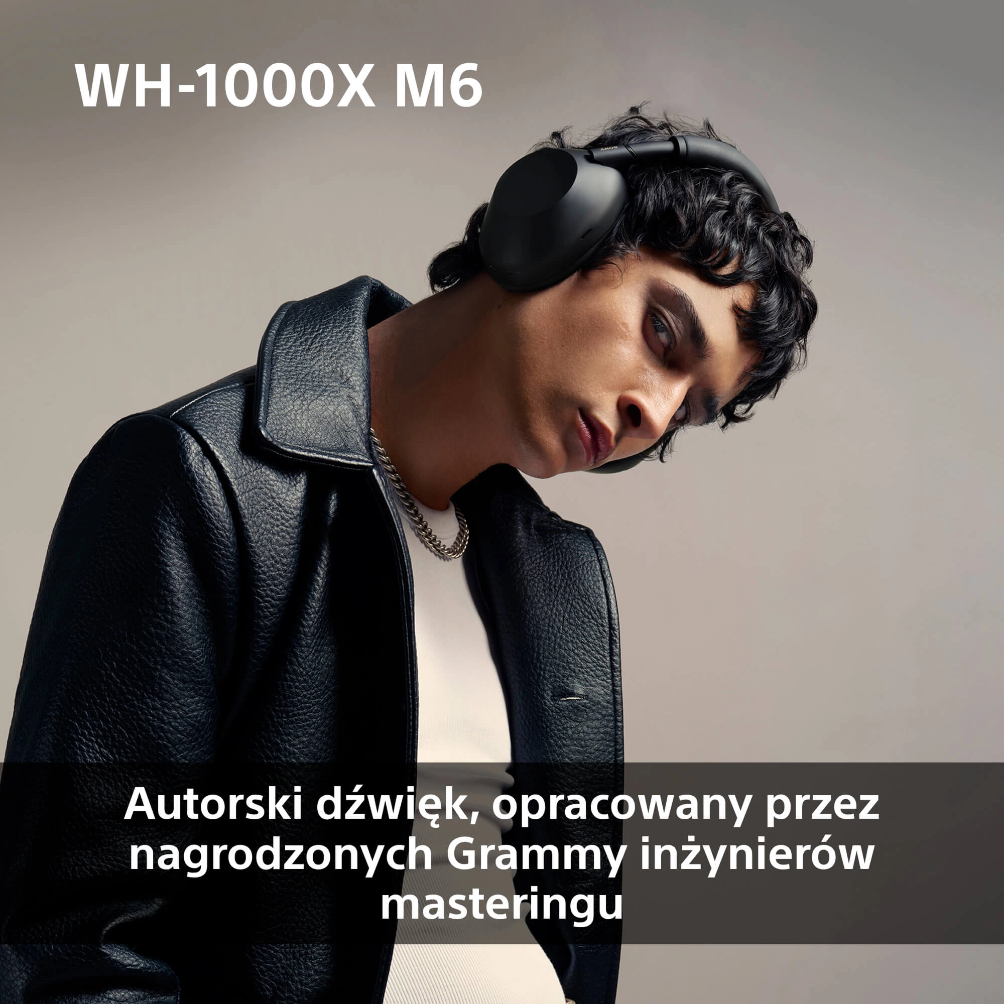 Słuchawki bezprzewodowe Sony WH-1000XM6 ANC Nauszne Bluetooth 5.3 Czarny