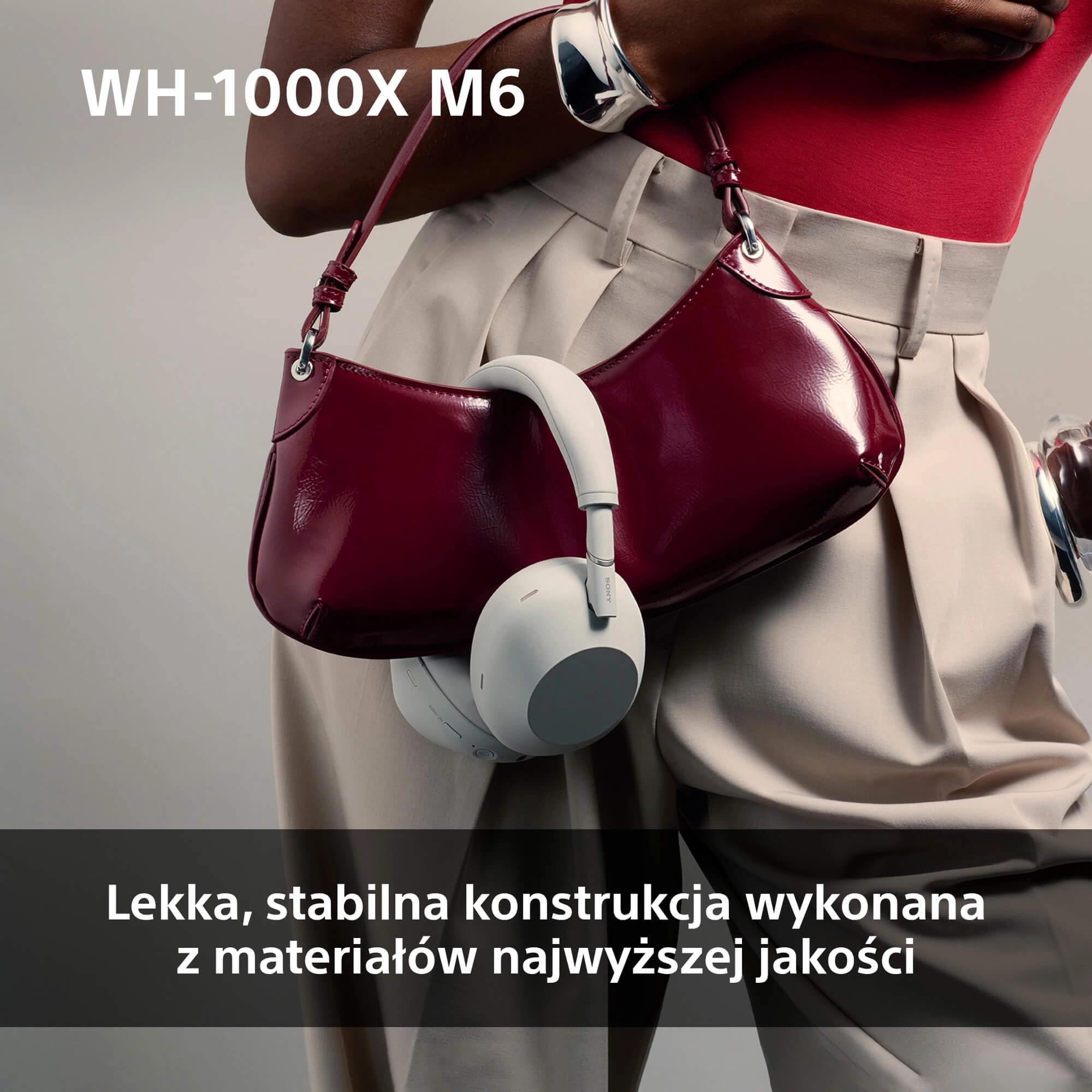 Słuchawki bezprzewodowe Sony WH-1000XM6 ANC Nauszne Bluetooth 5.3 Czarny