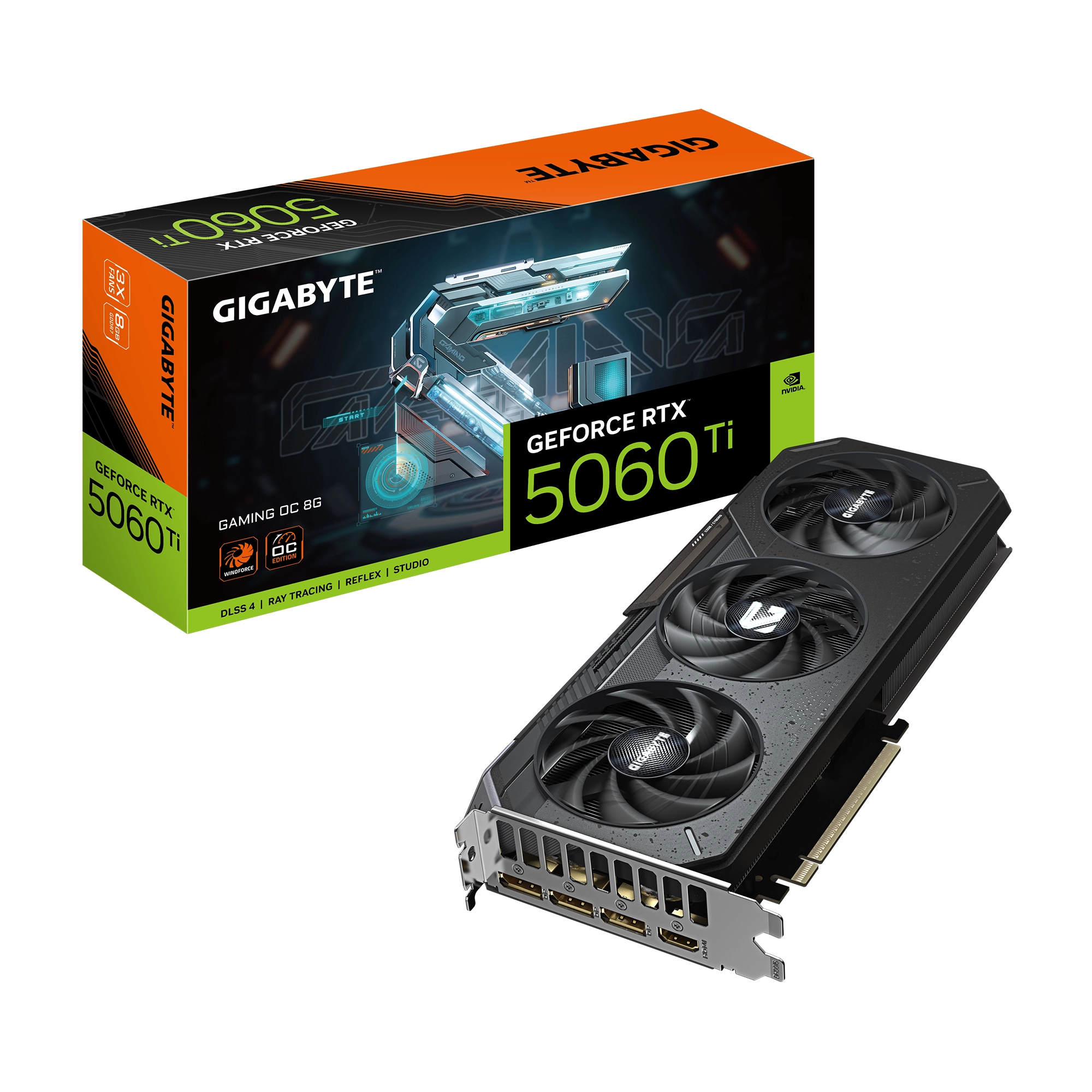 Karta graficzna Gigabyte GeForce RTX 5060 Ti GAMING OC 8GB GDDR7 128bit DLSS 4