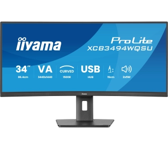 Monitor iiyama ProLite XCB3494WQSU-B1 34" 3K VA 120Hz 0,4ms Zakrzywiony