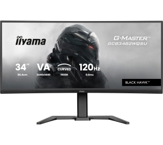 iiyama G-Master GCB3482WQSU-B1 34" 3K VA 120Hz 0,6ms MPRT Zakrzywiony Gamingowy - Kup na Raty - RRSO 0%