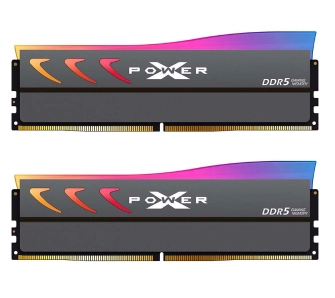 Pamięć RAM Silicon Power XPOWER Storm RGB DDR5 32GB (2 x 16GB) 6000 CL36 Szary