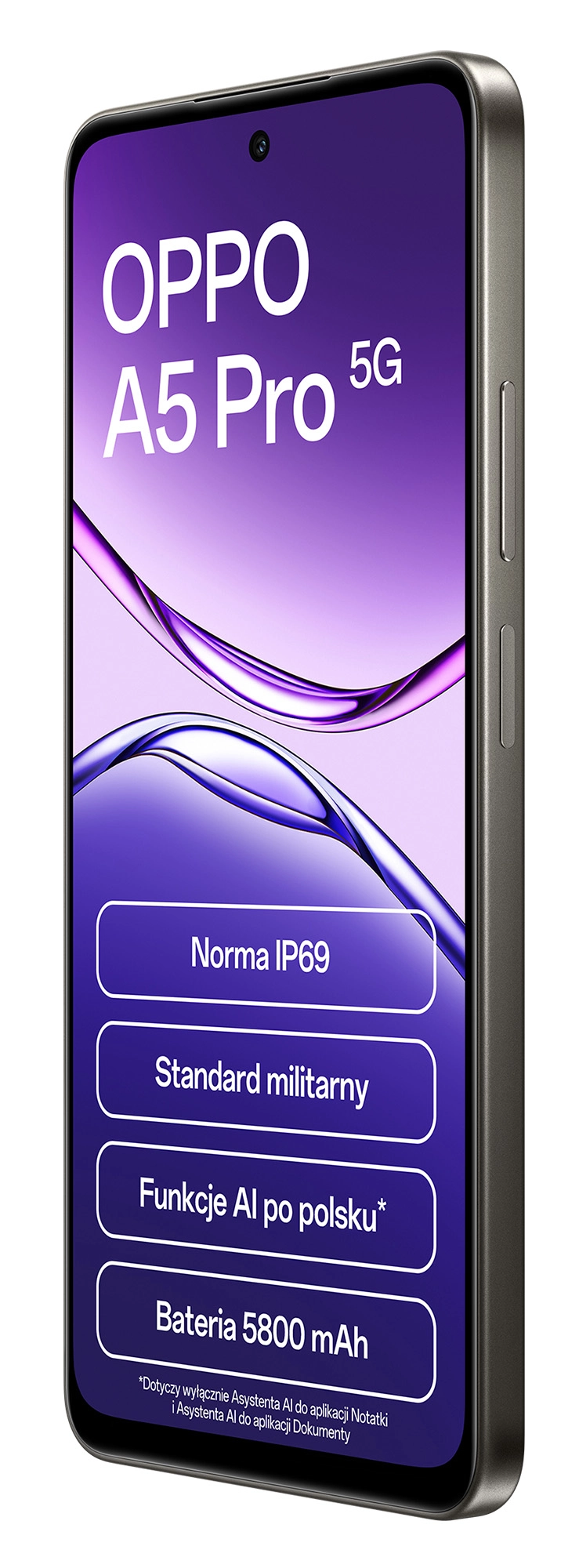 Smartfon OPPO A5 Pro 5G 8/256GB 6,6" 120Hz 50Mpix Brązowy