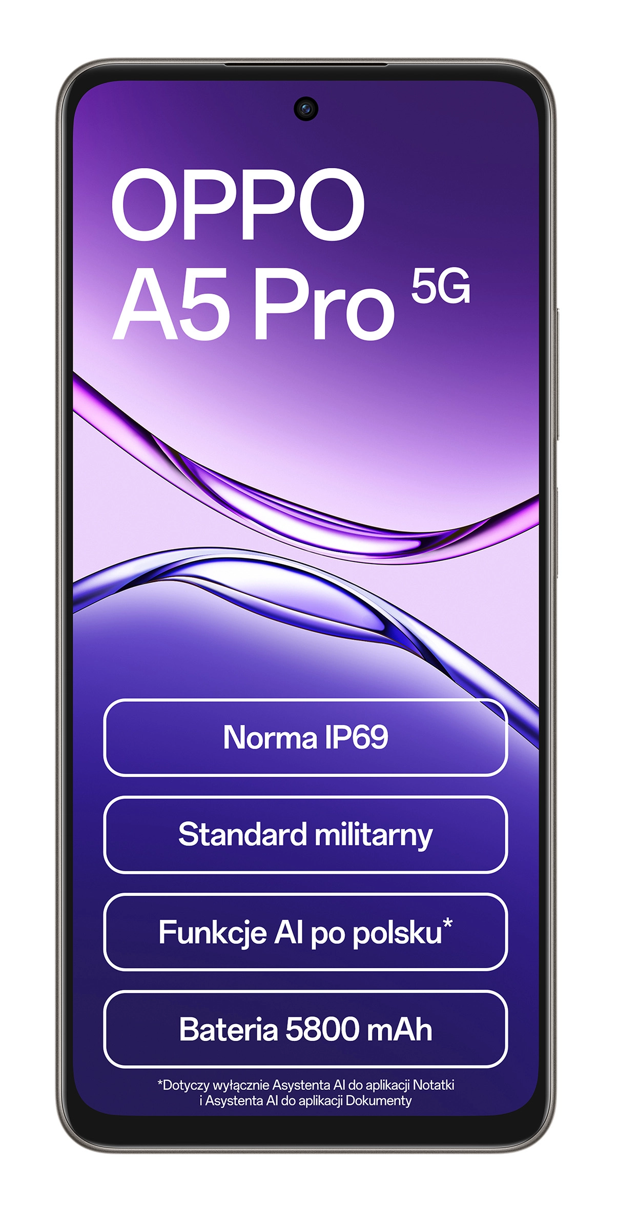 Smartfon OPPO A5 Pro 5G 8/256GB 6,6" 120Hz 50Mpix Brązowy