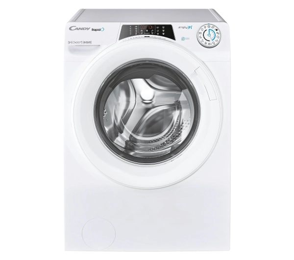 Candy pralka RapidO RO 1496DWMT/1-S + suszarka RapidO RO4 H7A2TEX-S Slim 46,5cm 7kg - TRZECI -55%, ALBO 5-TY ZA 1ZŁ - Kup na Raty - RRSO 0%