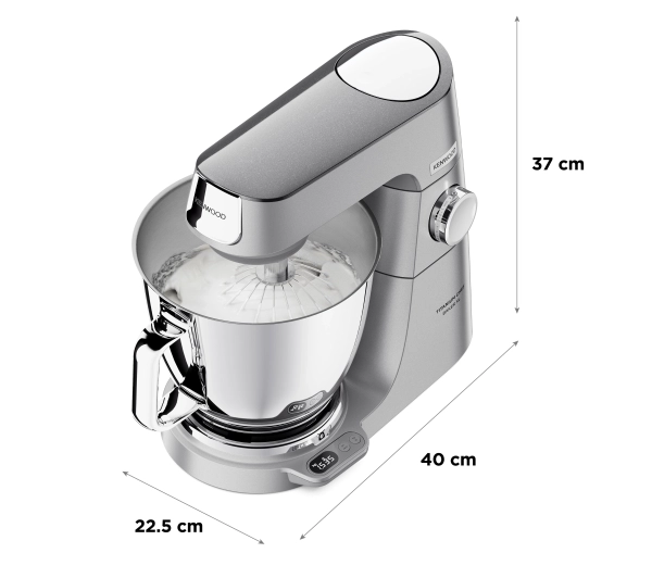 Kenwood Titanium Chef Baker XL KVL85.124SI 1200W Blender kielichowy Dodatkowa misa - Kup na Raty - RRSO 0%