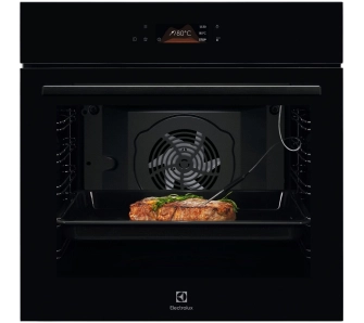 Piekarnik elektryczny parowy Electrolux LOD8P39Z Termoobieg Termosonda Czarny