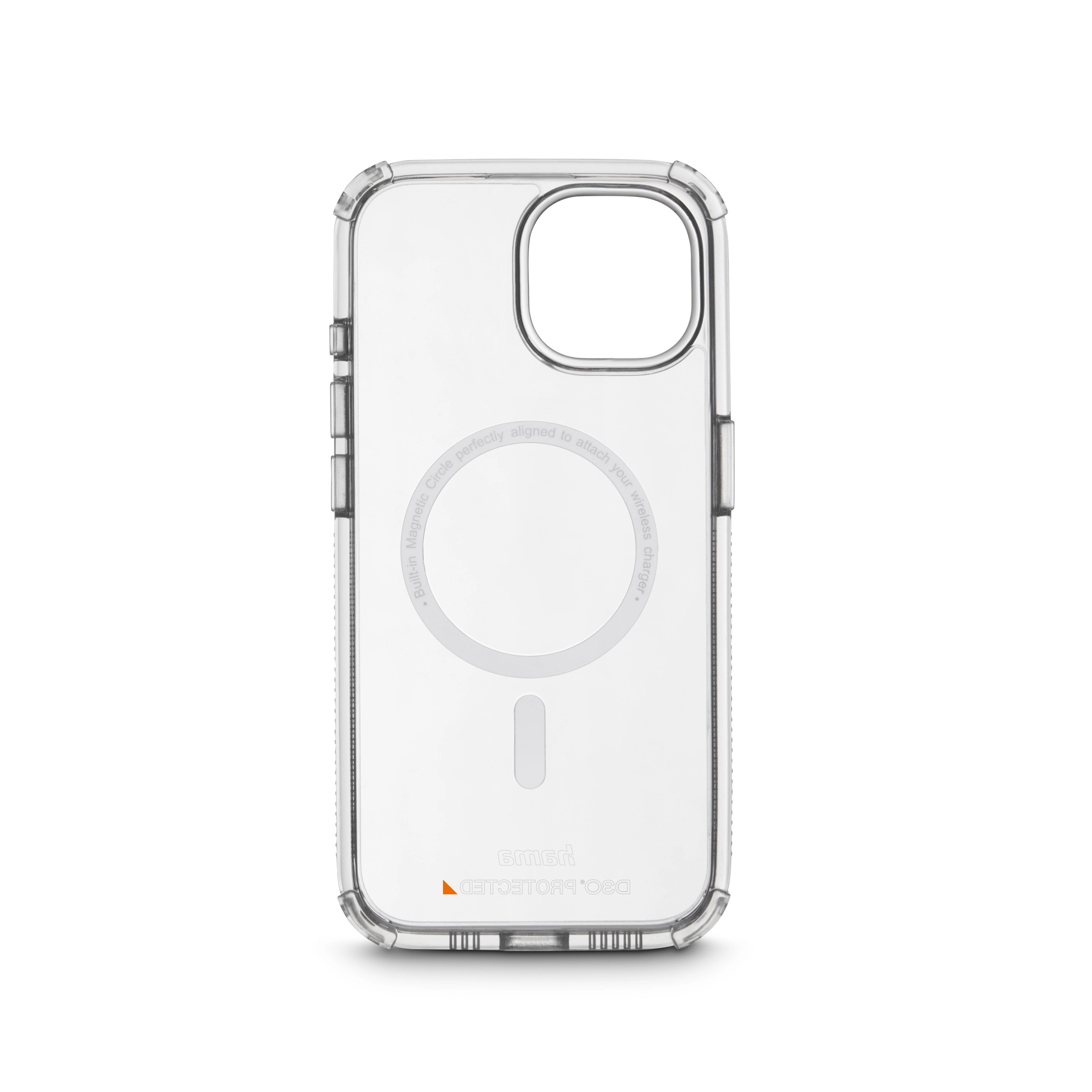 Etui Hama D3O Protect MagCase iPhone 15 Przezroczysty