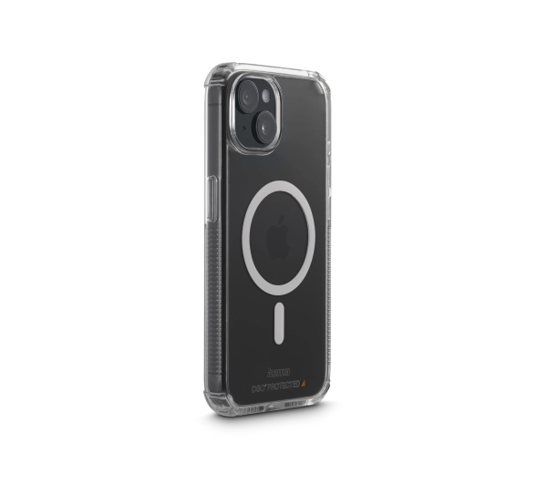 Hama D3O Protect MagCase iPhone 15 Przezroczysty