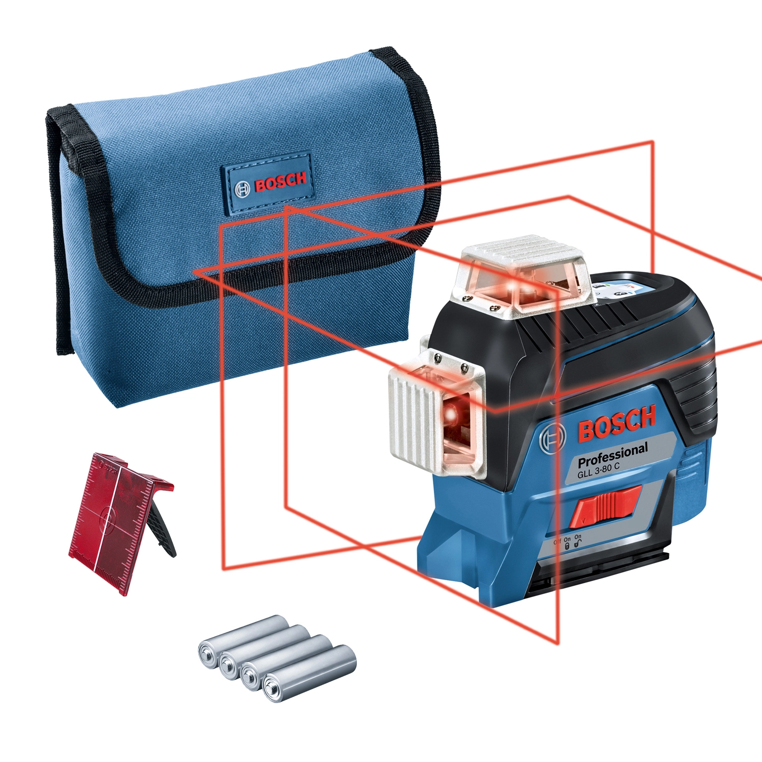 Laser liniowy Bosch Professional GLL 3-80 C 0 601 063 R00