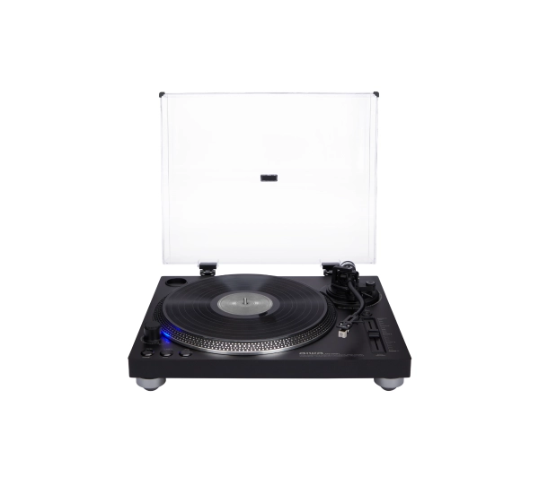 Aiwa APX-1200BT/BK Manualny Napęd paskowy Przedwzmacniacz Bluetooth Czarny - Kup na Raty - RRSO 0%