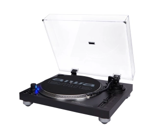 Aiwa APX-1200BT/BK Manualny Napęd paskowy Przedwzmacniacz Bluetooth Czarny - Kup na Raty - RRSO 0%