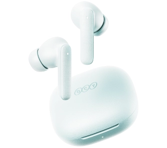 Słuchawki bezprzewodowe QCY Buds T43 Dokanałowe Bluetooth 5.3 Funkcje AI Błekitne