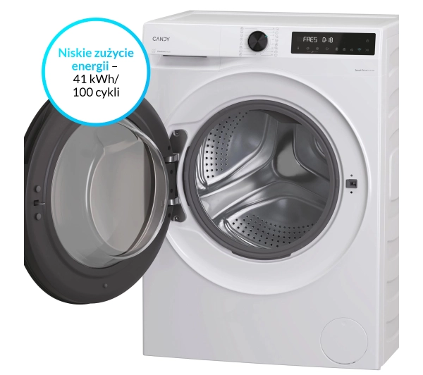 Candy ProWash 550 BP 410BL8-S 10kg 1400 obr/min Zdalne sterowanie - Kup na Raty - RRSO 0%