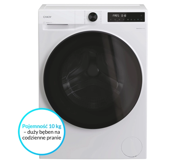 Candy ProWash 550 BP 410BL8-S 10kg 1400 obr/min Zdalne sterowanie - Kup na Raty - RRSO 0%