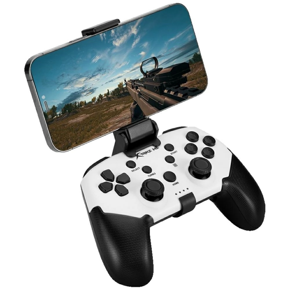 Pad Xtrike Me GP-43 do PS4, PS3, Nintendo Switch, Android Bezprzewodowy Biały