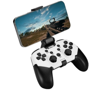 Pad Xtrike Me GP-43 do PS4, PS3, Nintendo Switch, Android Bezprzewodowy Biały