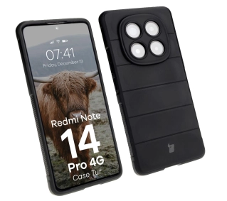 Bizon Tur do Xiaomi Redmi Note 14 Pro 4G Czarny