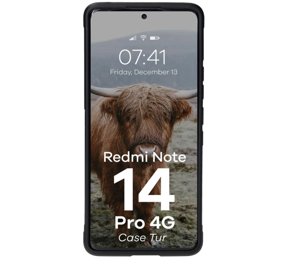 Bizon Tur do Xiaomi Redmi Note 14 Pro 4G Czarny