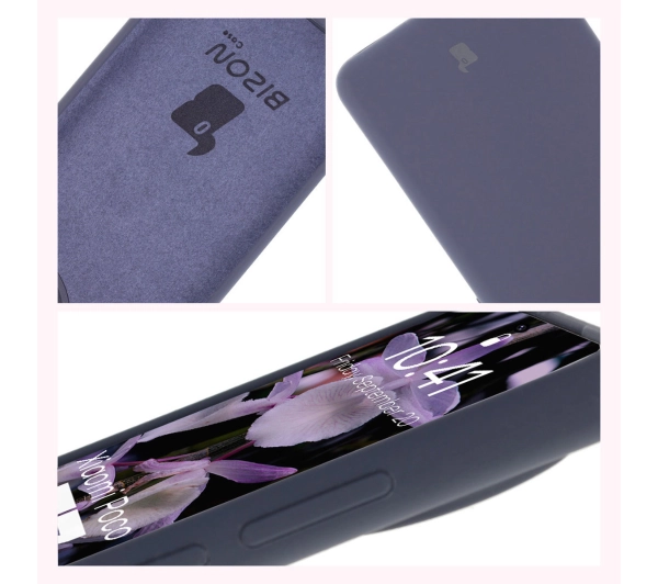 Bizon Silikonowe Soft do Xiaomi Poco F7 Pro Granatowy