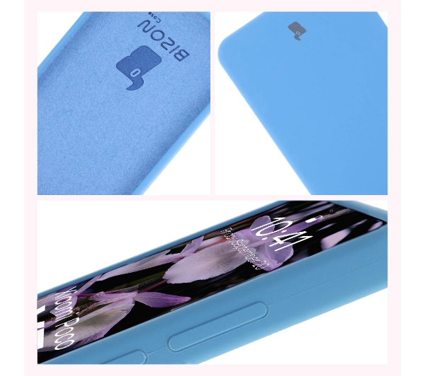 Bizon Silikonowe Soft do Xiaomi Poco X7 Pro Niebieski