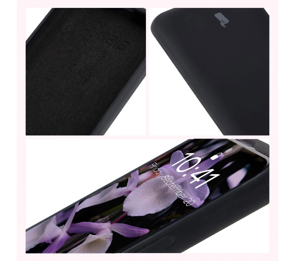 Bizon Silikonowe Soft do Xiaomi Redmi Note 14 Pro 4G Czarny