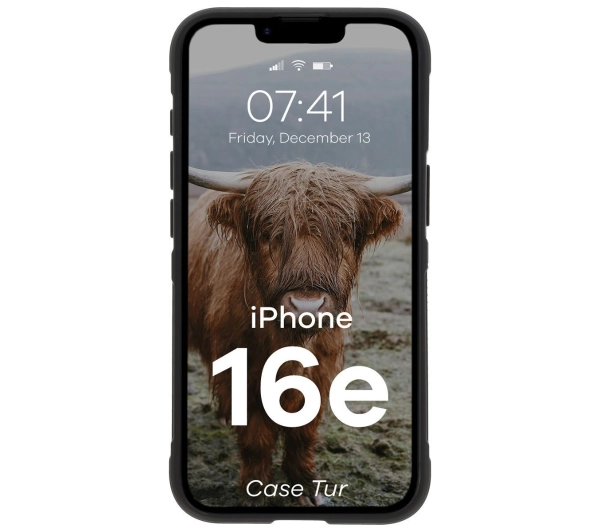 Bizon Tur do iPhone 16e Czarny