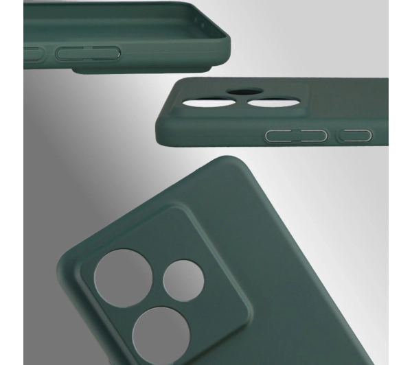 Bizon Case Łupka do Realme GT 7 / 7T, Zielony