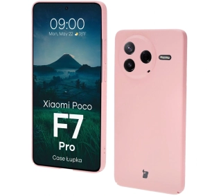 Bizon Łupka do Xiaomi Poco F7 Pro Różowy